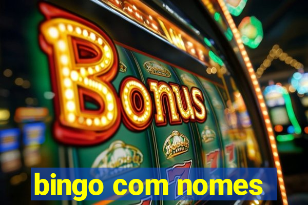 bingo com nomes